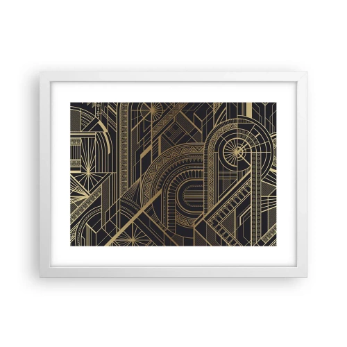 Plakát v bílém rámu - Koncepty, nápady, plány - 40x30 cm