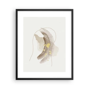 Plakát v černém rámu - Vesmírná bytost - 40x50 cm