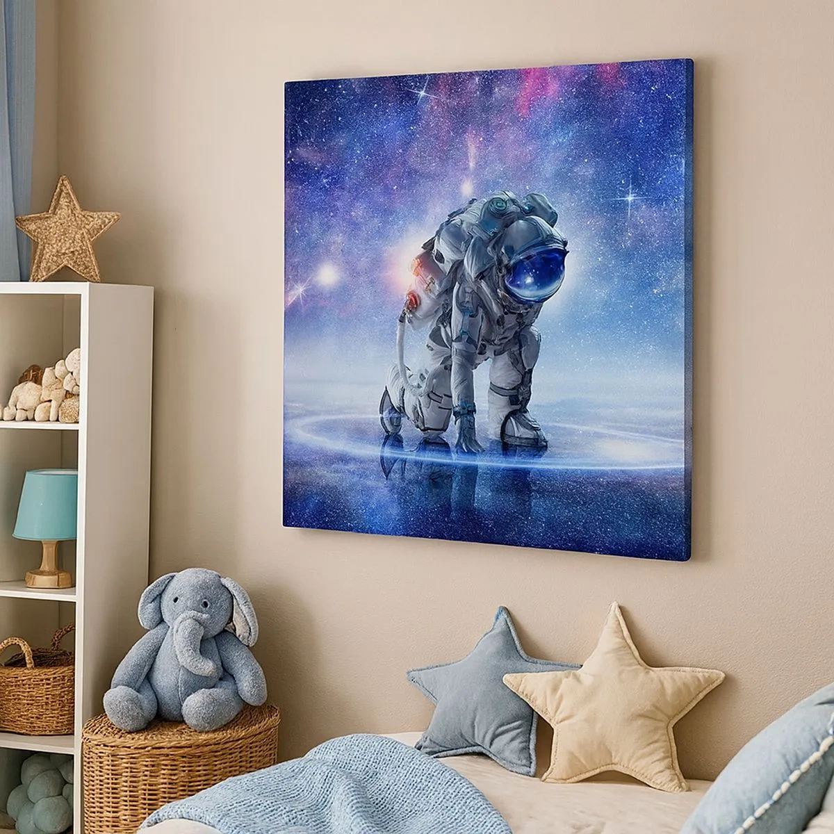 Obraz na plátně - Hvězdné nebe nade mnou - 30x30 cm