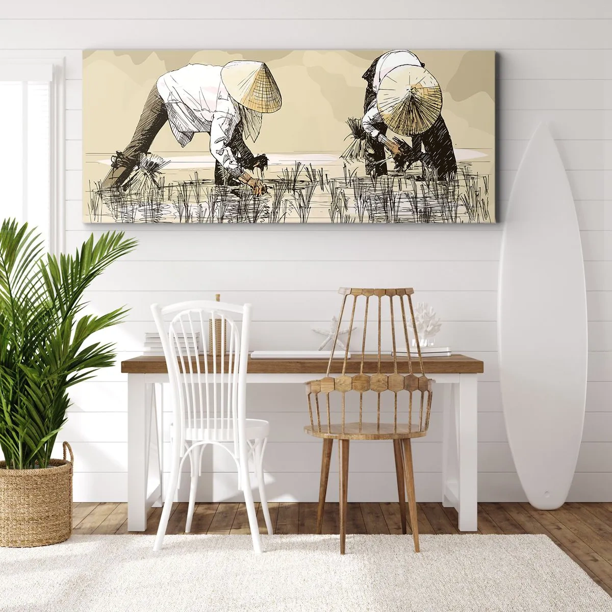 Obraz na plátně - Úspěšná sklizeň - 90x30 cm