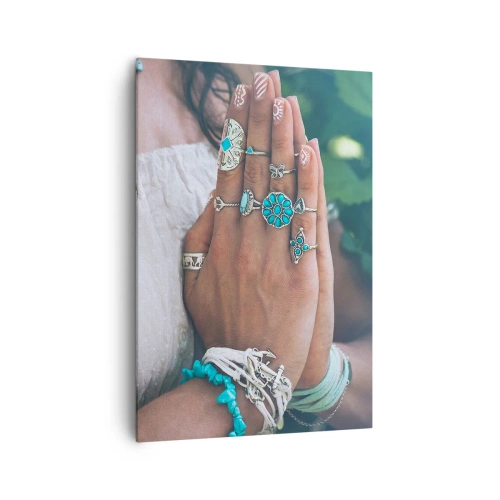 Obraz na plátně - Vítejte v centru bytí - 70x100 cm