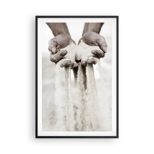 Plakát v černém rámu - Těmahle rukama… - 61x91 cm