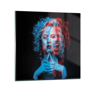 Obraz na skle - Alter ego - 60x60 cm