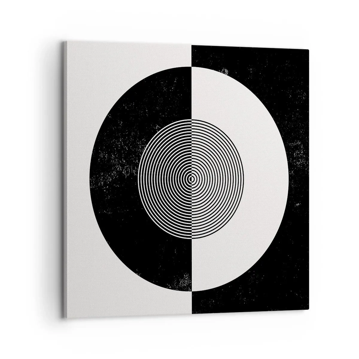 Obraz na plátně - Harmonie v černé a bílé - 60x60 cm