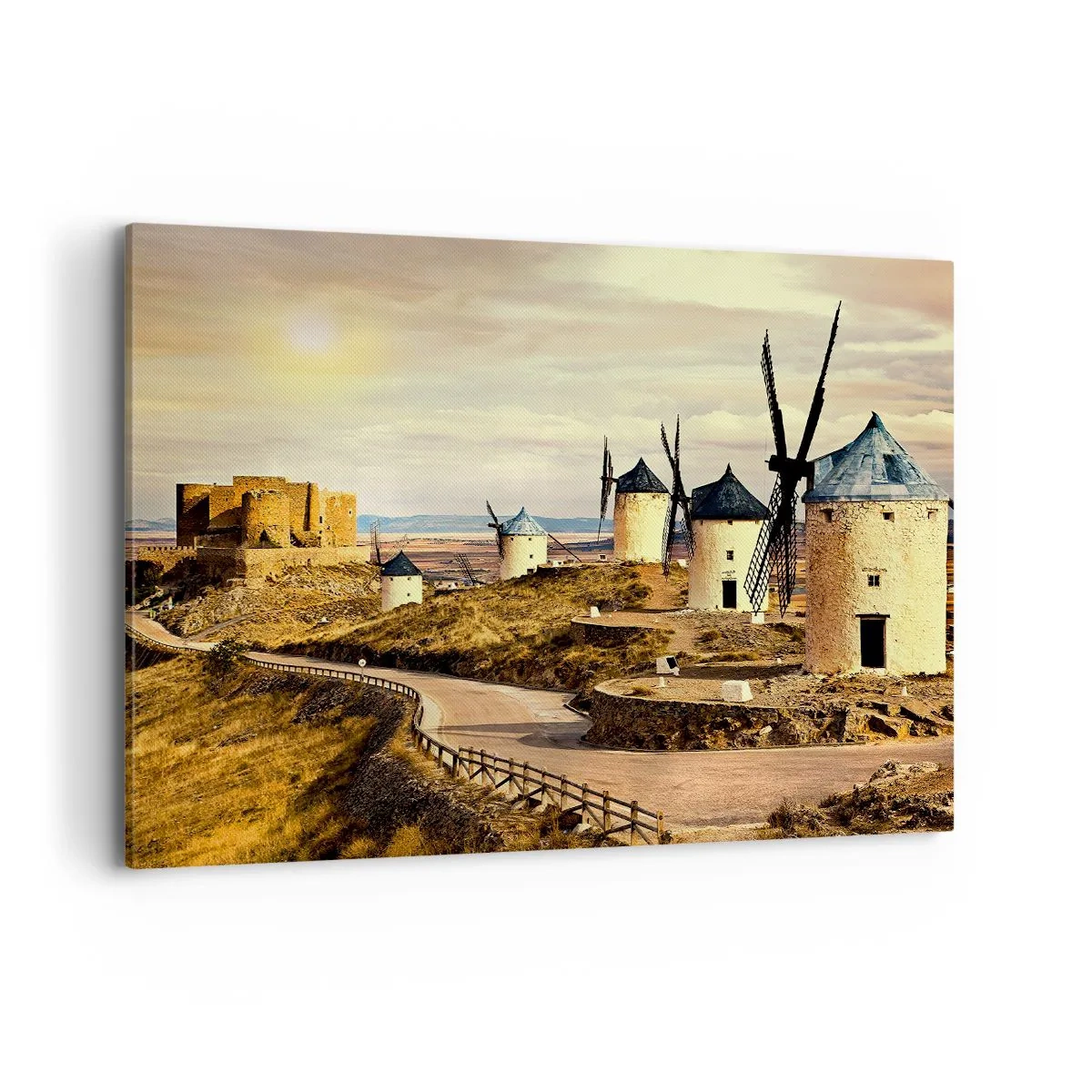 Obraz na plátně - Brzy se objeví Don Quijote - 100x70 cm