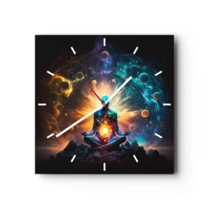 Nástěnné hodiny - Vesmírný klid - 40x40 cm