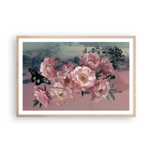 Plakát v rámu světlý dub - Vrchol romantismu - 91x61 cm