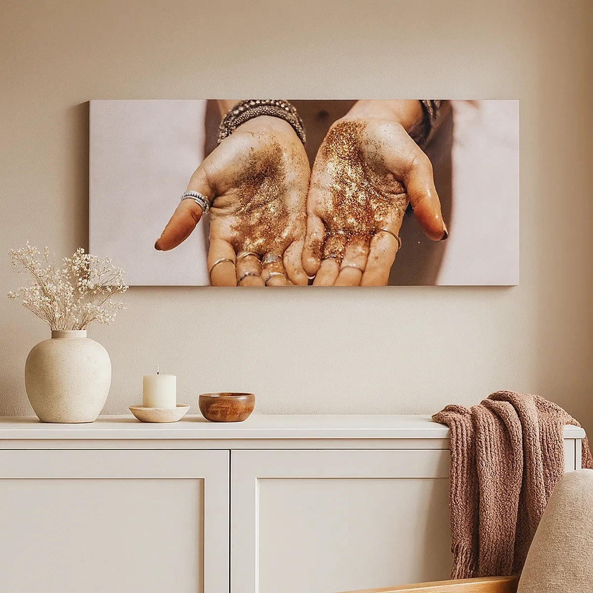 Obraz na plátně - Dárek pro tebe - 30x30 cm