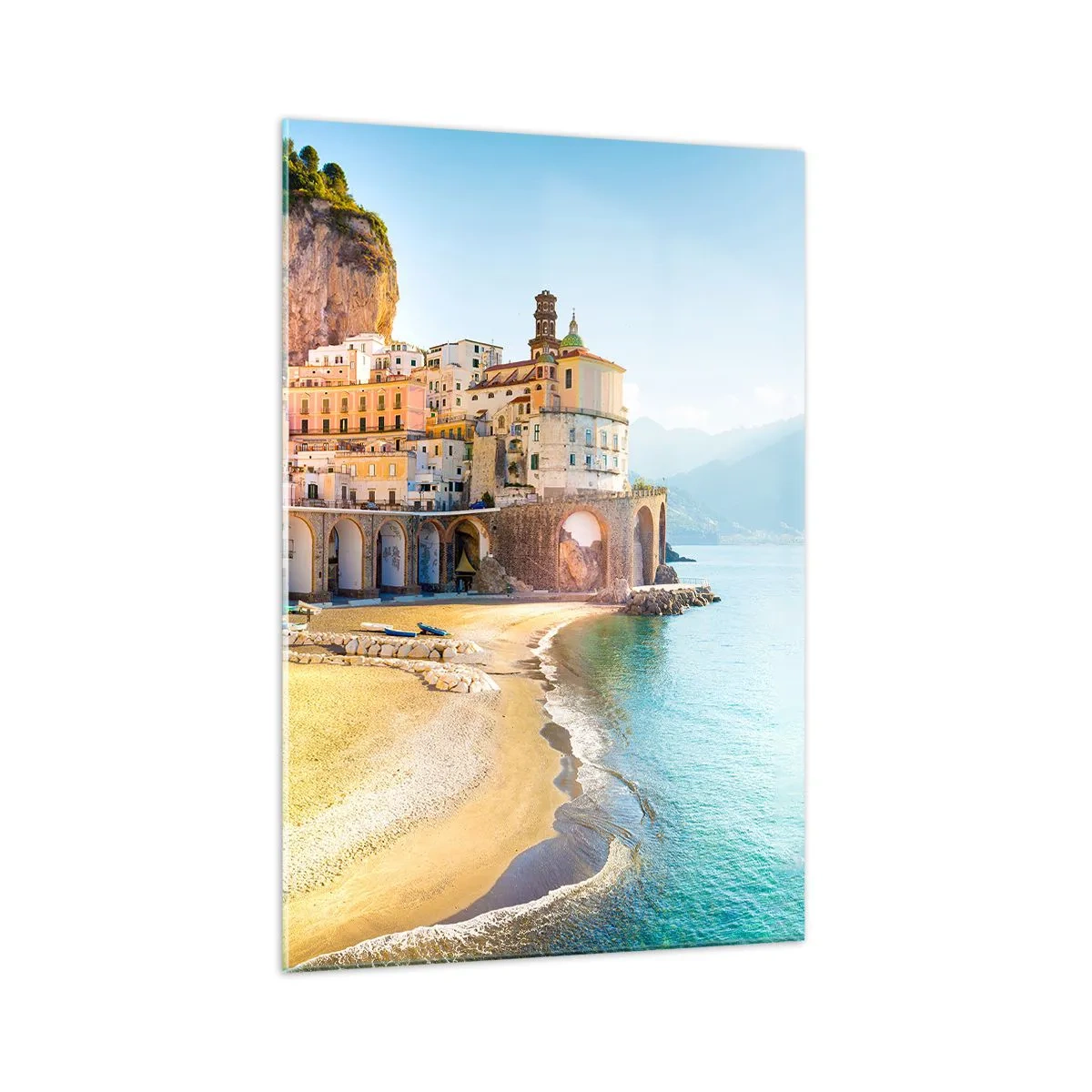 Obraz na skle - Výjimečné město - 70x100 cm