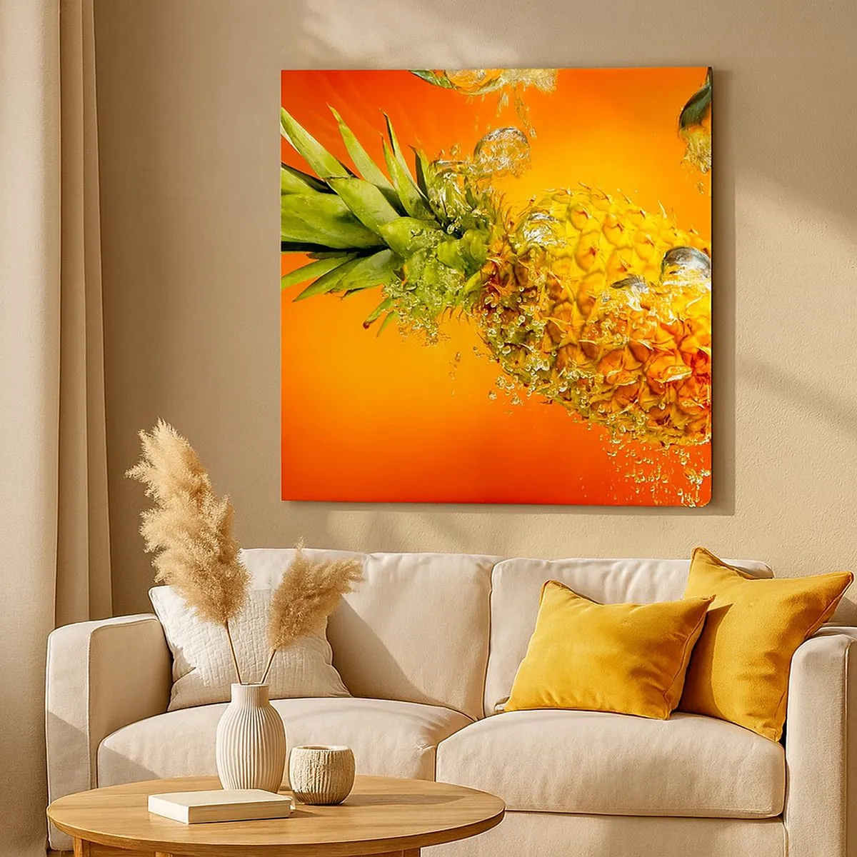 Obraz na plátně - Tropická šťavnatá svěžest - 30x30 cm