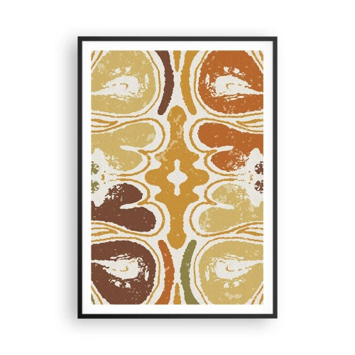 Plakát v černém rámu - Sentimentální abstrakce - 70x100 cm