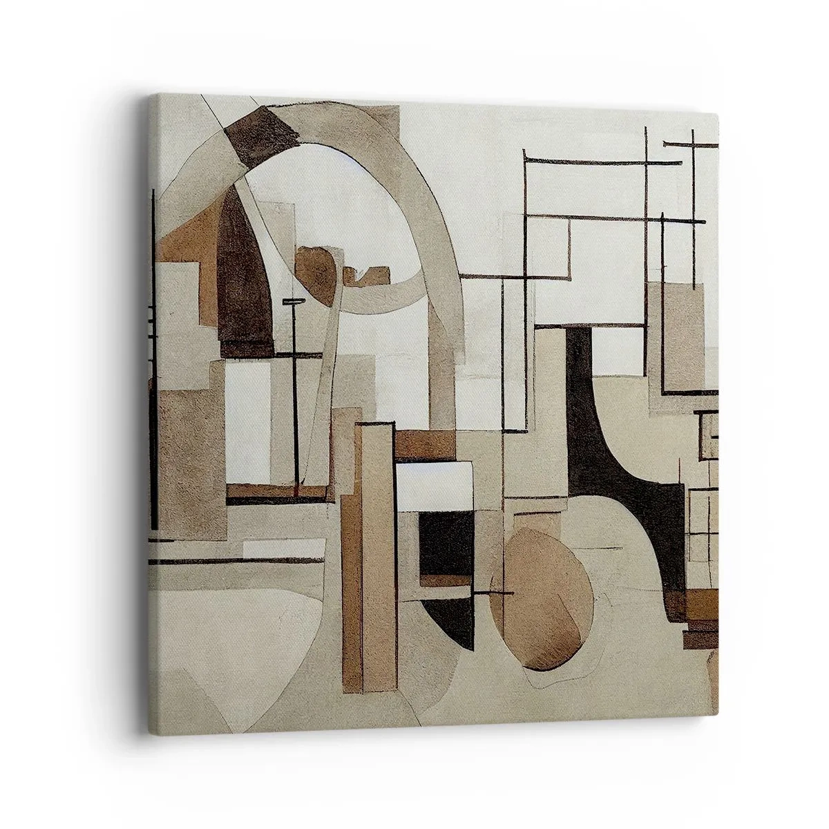 Obraz na plátně - Městská krajina 2.0 - 40x40 cm