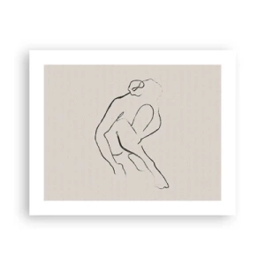Plakát - Intimní skica - 50x40 cm