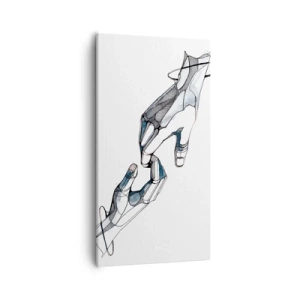 Obraz na plátně - Dobré gesto - 55x100 cm