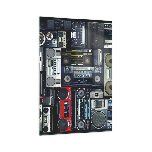 Obraz na skle - Stesk po 80. letech - 70x100 cm