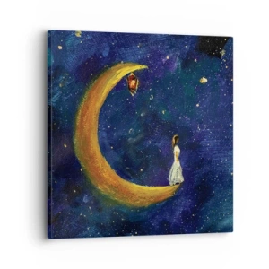 Obraz na plátně - Volání světa - 30x30 cm