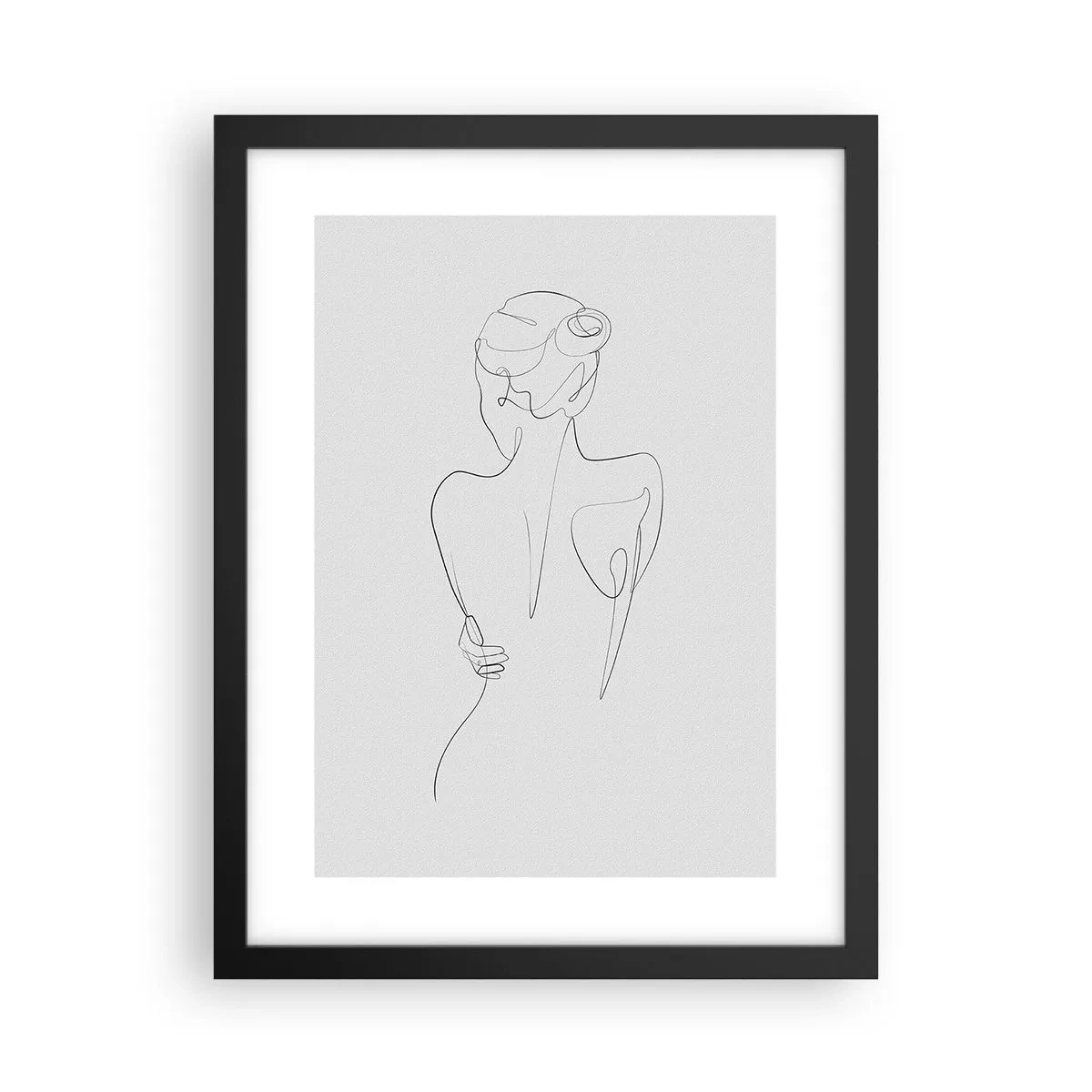 Plakát v černém rámu - Hudba těla - 30x40 cm