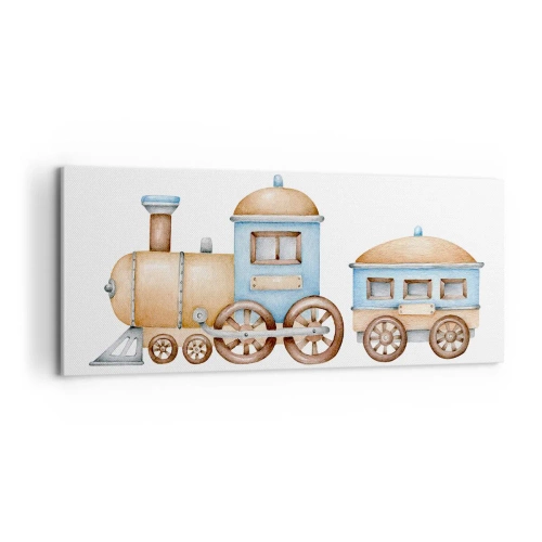 Obraz na plátně - Na dráze stojí… - 100x40 cm