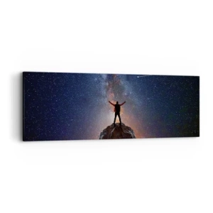 Obraz na plátně - Síla je se mnou! - 90x30 cm