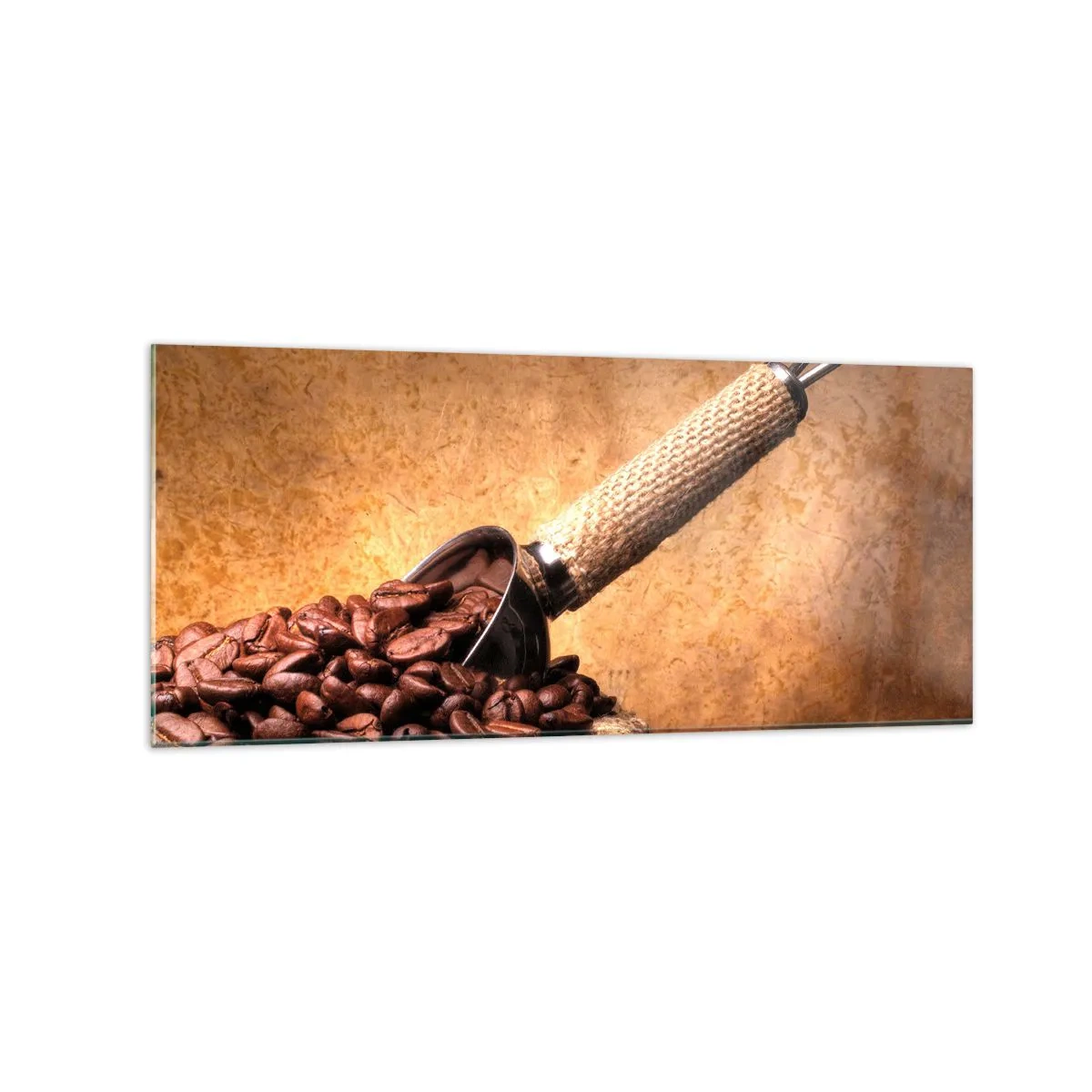 Obraz na skle - U zdroje chuti - 120x50 cm