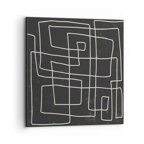 Obraz na plátně - Není to tak jednoduché - 70x70 cm