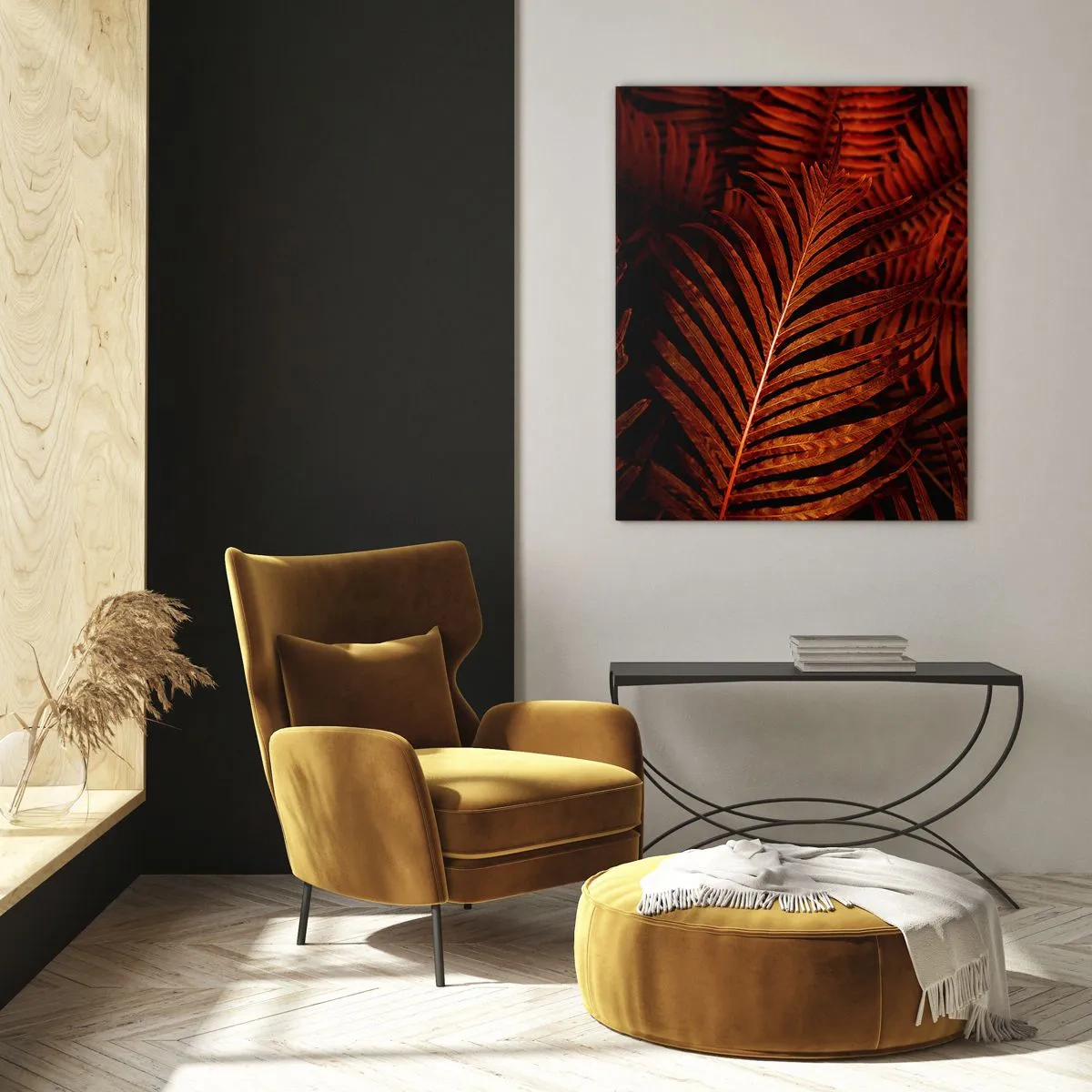 Obraz na skle - Žár života - 50x70 cm