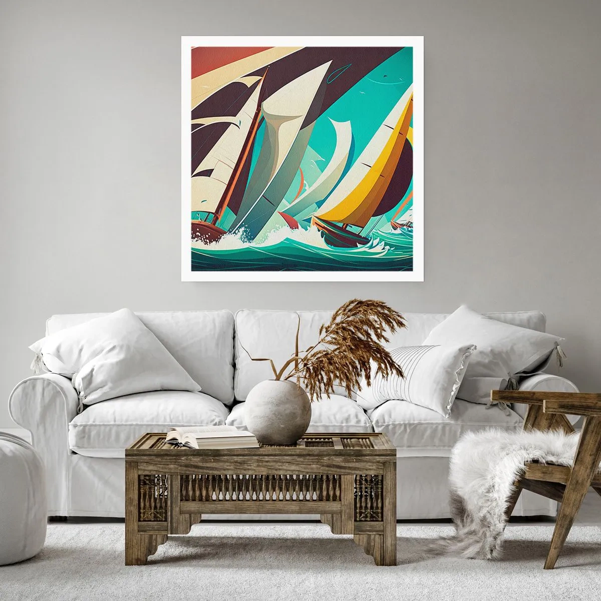 Plakát - Jak vycházet s živly - 60x60 cm