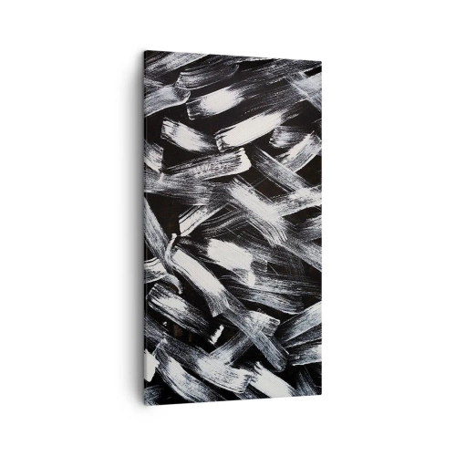 Obraz na plátně - Abstrakce v industriálním duchu - 45x80 cm