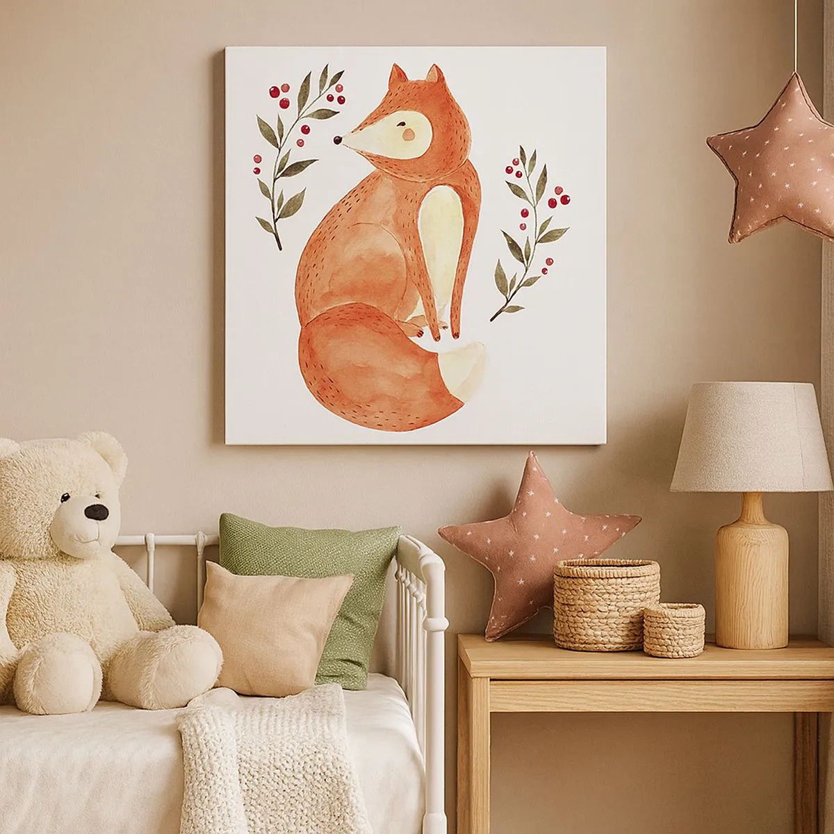 Obraz na plátně - Malý zrzek - 30x30 cm