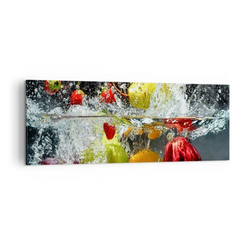 Obraz na plátně - Ovocné osvěžení - 140x50 cm