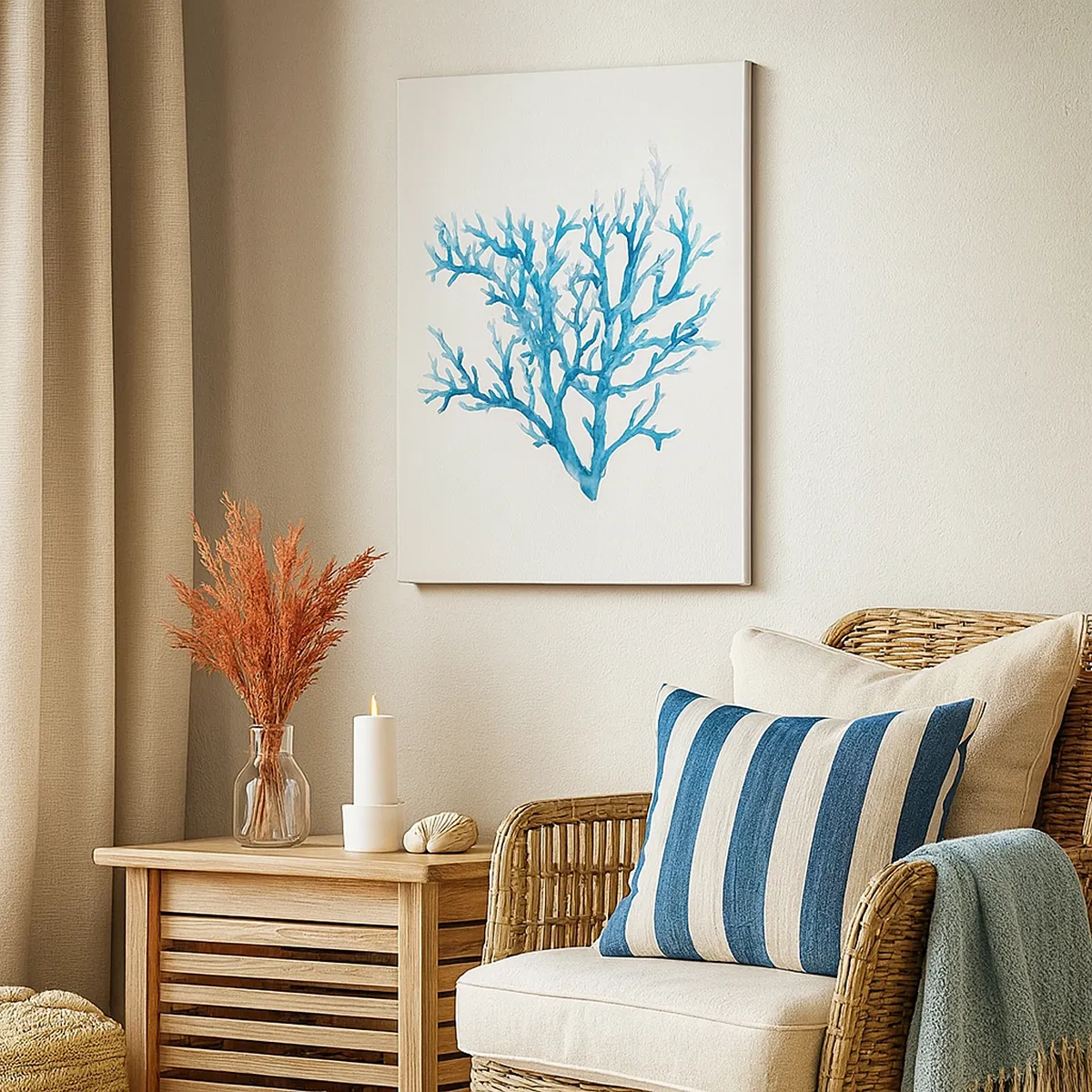 Obraz na plátně - Mořský filigrán - 50x70 cm