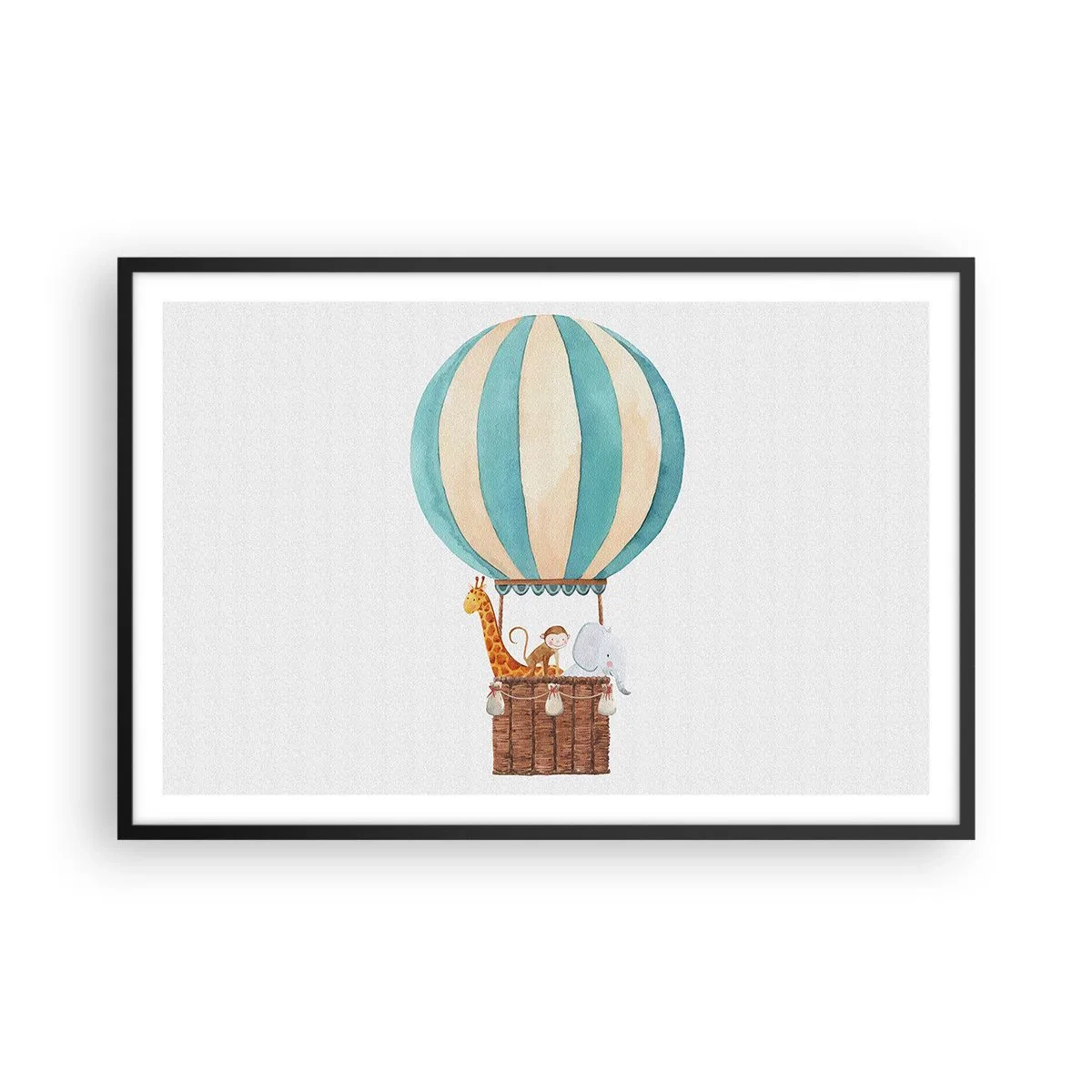 Plakát v černém rámu - Fantastický výlet - 91x61 cm