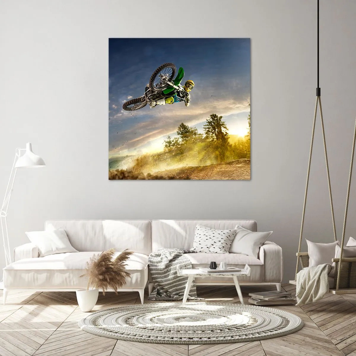 Obraz na plátně - Zapni emoce! - 70x70 cm