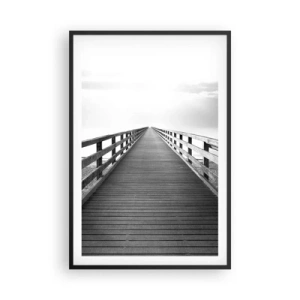 Plakát v černém rámu - Do dálky… - 61x91 cm