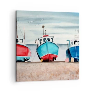 Obraz na plátně - Připravené na úlovek - 50x50 cm