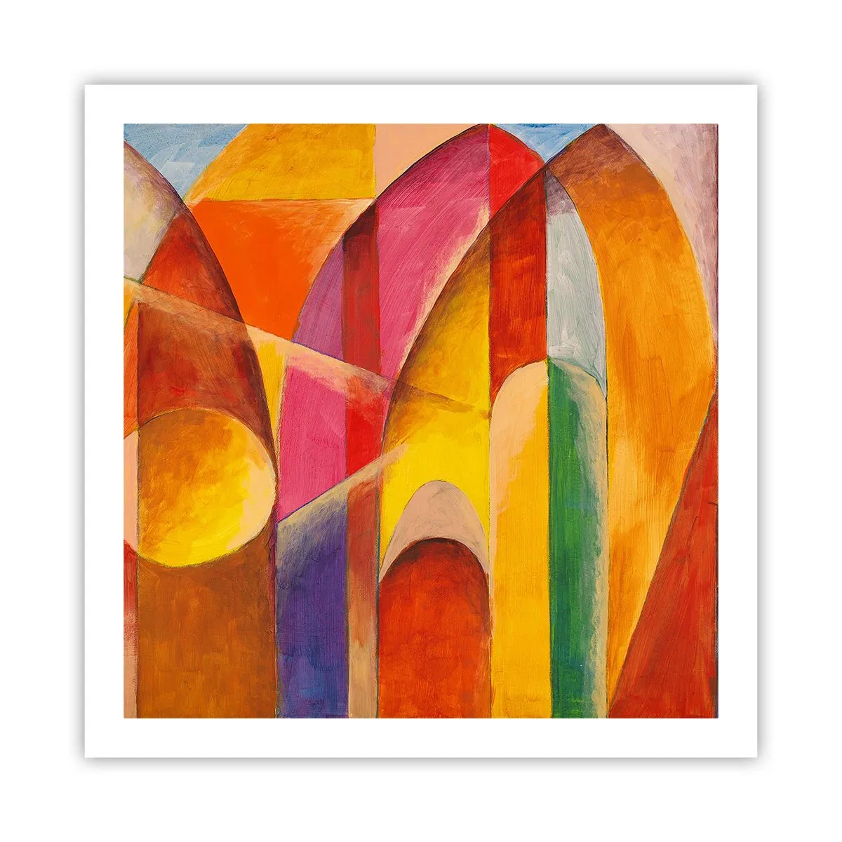 Plakát - Katedrála slunce - 60x60 cm