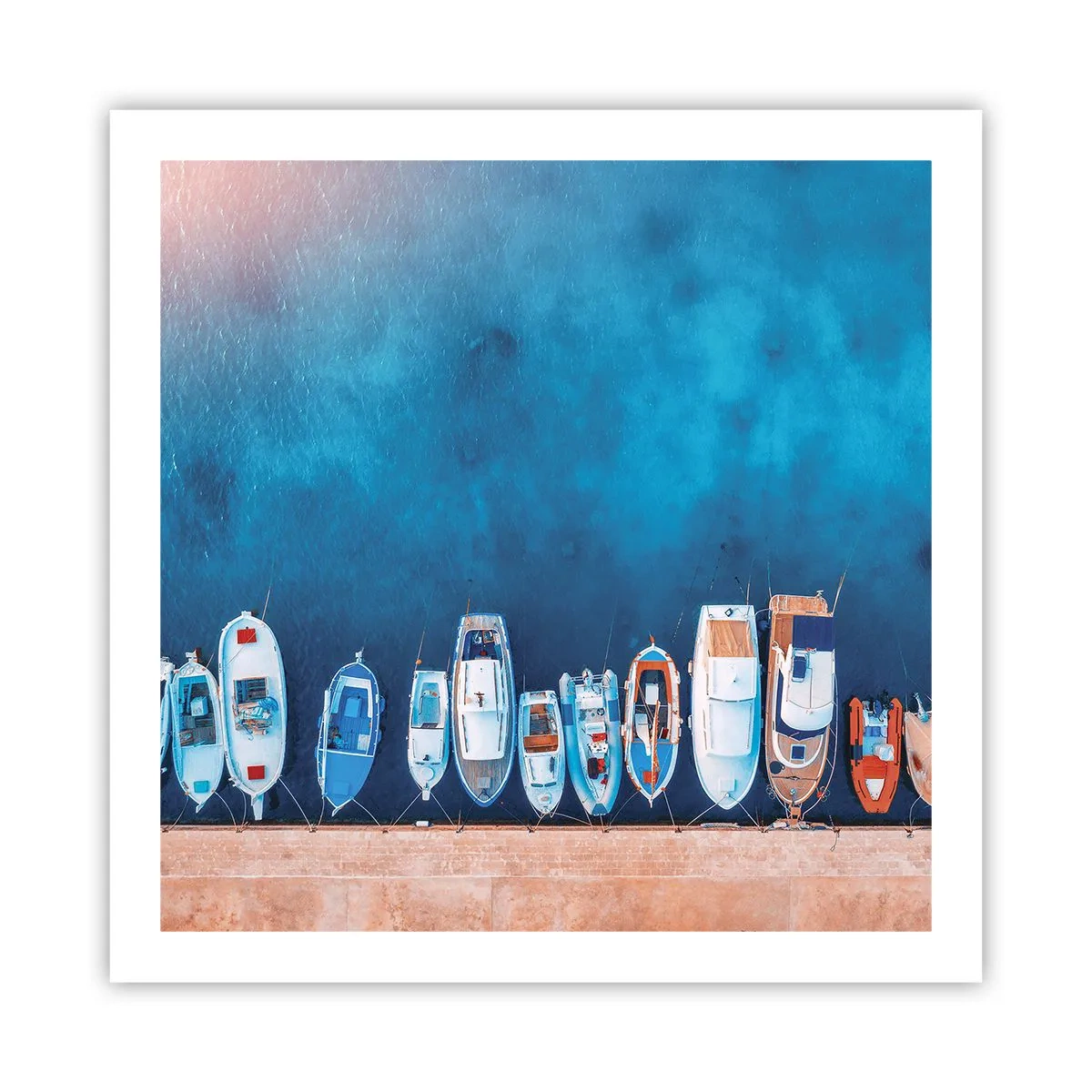 Plakát - V řadě za sebou - 60x60 cm