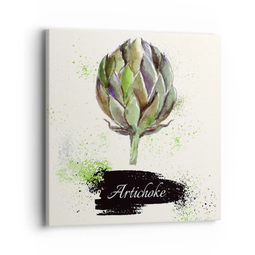 Obraz na plátně - Ať žije zelenina! - 40x40 cm