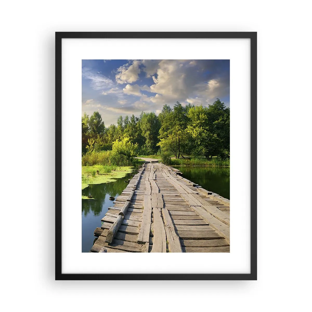 Plakát v černém rámu - Léto, léto všude - 40x50 cm