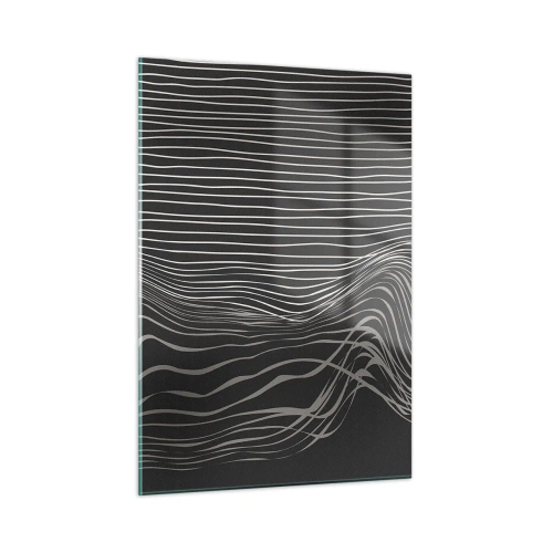 Obraz na skle - Rytmus a přízvuk - 50x70 cm