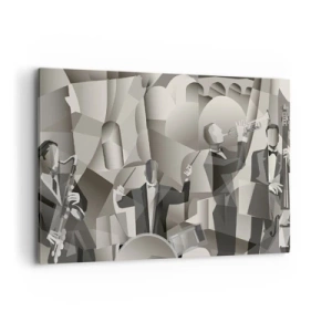Obraz na plátně - V prostoru zvuků - 100x70 cm