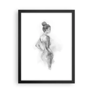 Plakát v černém rámu - Krásné jako malba - 30x40 cm