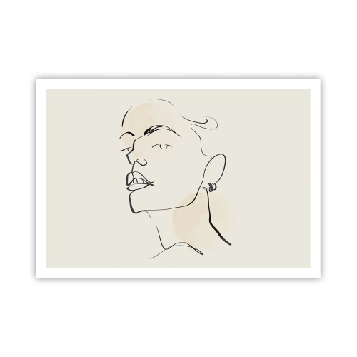 Plakát - Hrdý pohled - 100x70 cm