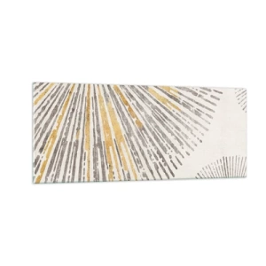 Obraz na skle - Krása paprsku - 100x40 cm