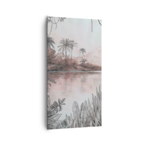 Obraz na plátně - Deník cestovatele z 19. století - 65x120 cm