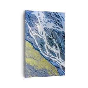 Obraz na plátně - Jeskynní malby přírody - 80x120 cm