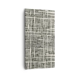Obraz na plátně - Tkaná kompozice - 55x100 cm