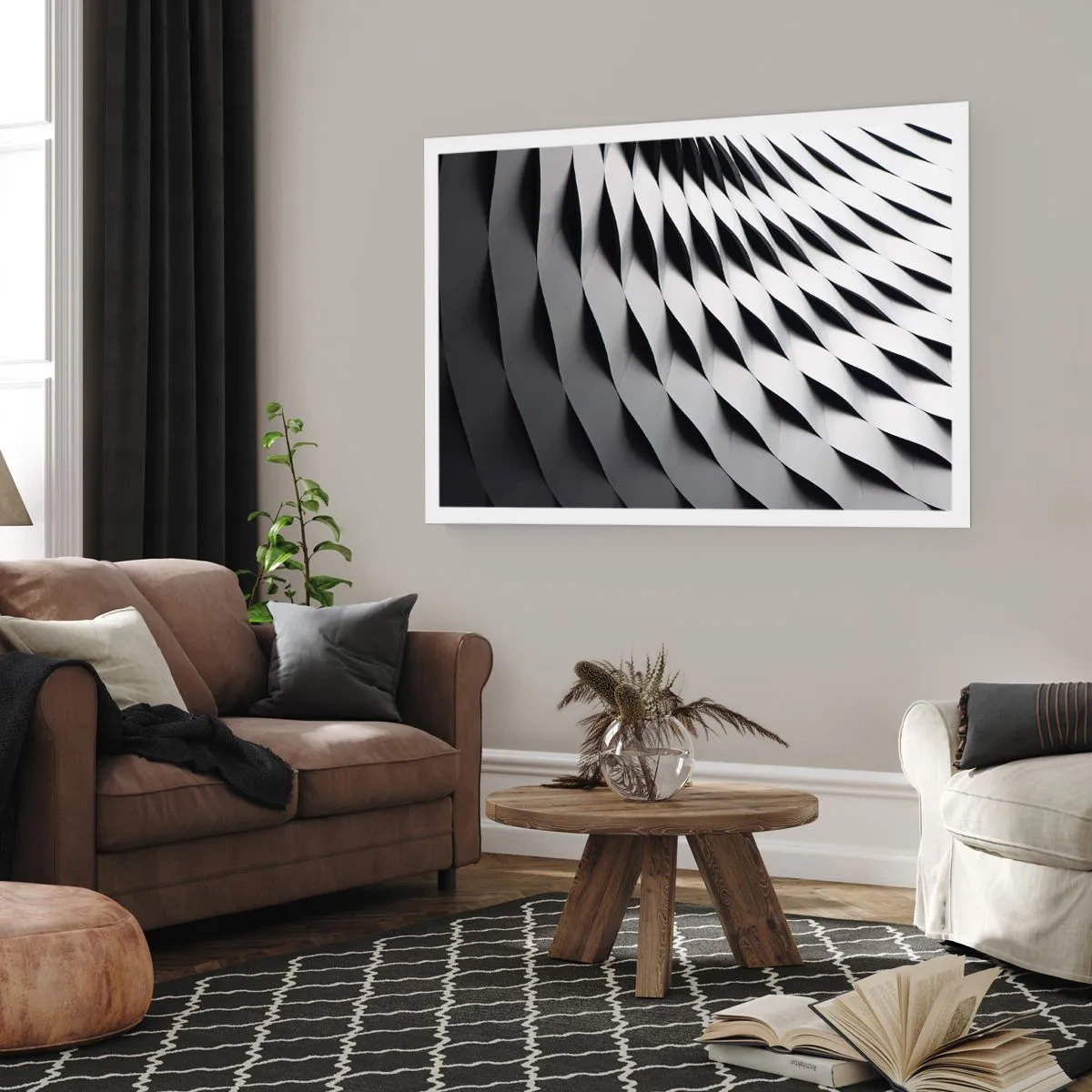 Plakát - Na hladině vln - 70x50 cm