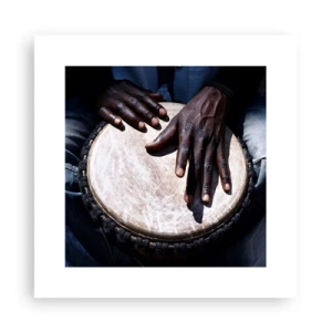 Plakát - Žijte ve svém rytmu - 30x30 cm