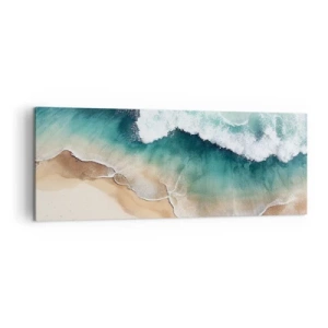 Obraz na plátně - Odvěké setkání - 140x50 cm